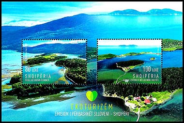 Albania new post stamp Ecotourism