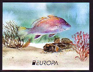 Европа 2024 – подводна фауна и флора - карнетка