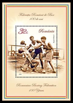 100 years of the Romanian Boxing Federation s/s