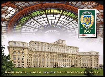 160 years of the Senate in Romania s/s