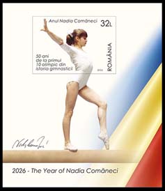 Nadia Comăneci imperf s/s